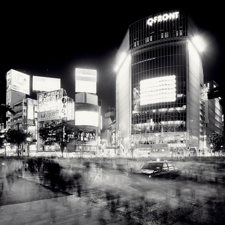 "Ghosts of Shibuya", Tokio, Japonia, 2010, fot. Martin Stavars